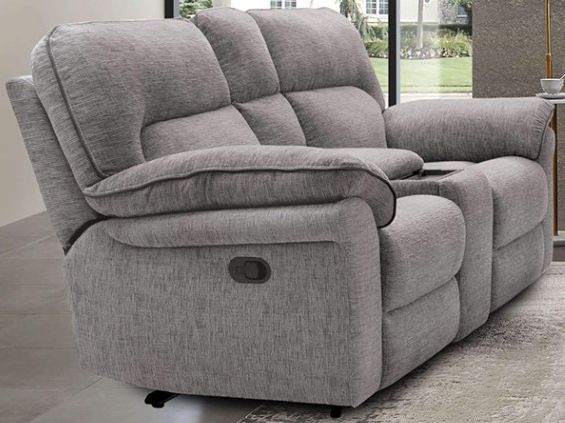 Furniture of America® Josias  2-Piece Light Gray Living Room Seating Set-2