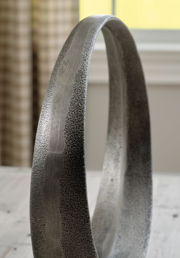 Signature Design by Ashley® Ryandale 2-Piece Antique Pewter Sculpture Set-2