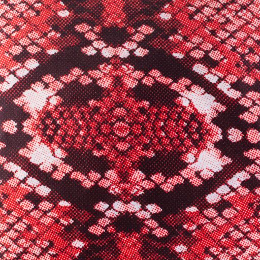 Surya Chloe Bright Red 18"x18" Toss Pillow with Down Insert-2