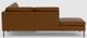 EQ3 Customizable Skye 2-Piece Leather Left-Arm Facing Sofa Sectional and Chaise-3