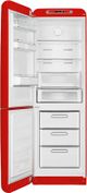 Smeg 50's Retro Style Aesthetic 11.7 Cu. Ft. Red Bottom Freezer Refrigerator-1