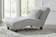 American Wholesale Furniture Cloud Heights Silver Chaise Lounge-1