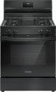Frigidaire® 30" Black Freestanding Gas Range-0