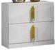 Furniture of America® Basildon White Nightstand-0
