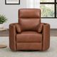 Parker House® Radius Vintage Whiskey Leather Power Swivel Glider Recliner P1-3