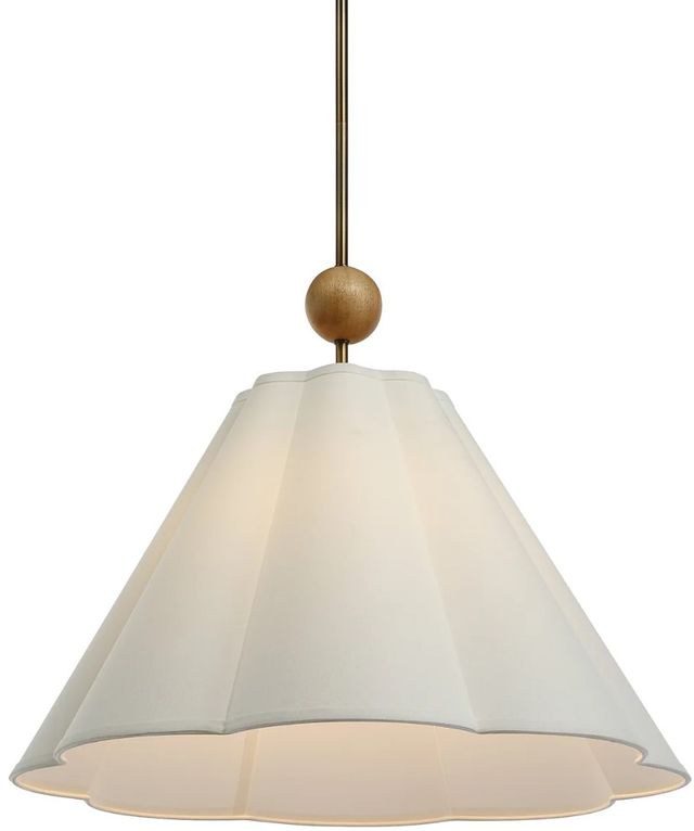 Renwil® Arielle Dark Antique Brushed Brass Pendant Light-4