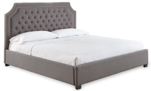 Steve Silver Co. Wilshire Gray King Bed-0