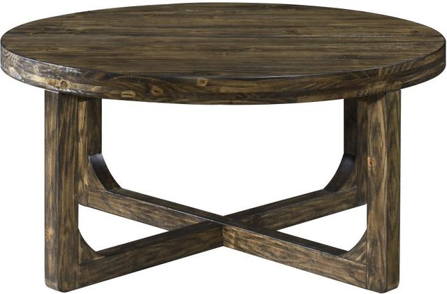 New Classic® Home Furnishings Kerby Dark Brown Coffee Table-2