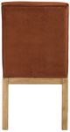 Meridian Furniture Evelyn Cognac/Natural Velvet Upholstered Side Chair-4