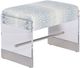 Vanguard® Furniture Vanguard Thayer Posh Aqua Ottoman-0