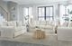 Fusion Furniture 9901 Sutton Sand Slipcovered Loveseat-1