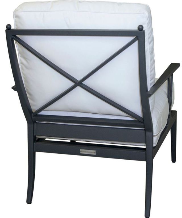 Lane Venture® Winterthur Estate Light Gray Lounge Chair with X-Back-1