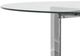 Modus Furniture Amalfi Glass Top Round Counter Table with Chrome Base -2