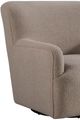 Elements International Deacon Feather Tan Swivel Chair -1