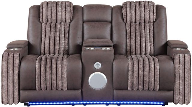 Global Furniture USA U8000 Corduroy Power Recliner Loveseat-1