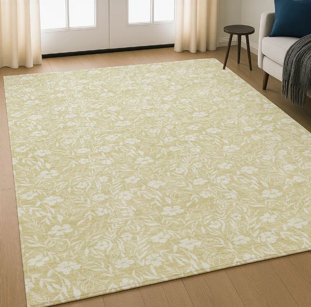 Dalyn™ Rug Company Soft Essentials SE4 Wheat 5'x8' Area Rug-1