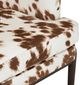 Crestview Collection Chapman Brown/White Accent Chair-2