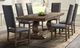Elements International Gramercy 7-Piece Chocolate/Weathered Brown Rectangular Dining Set-4