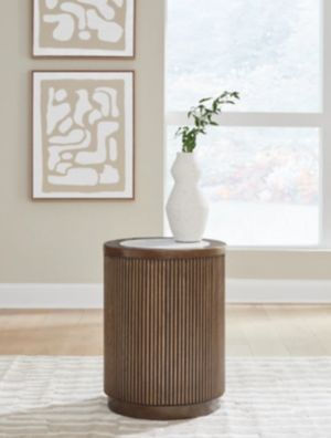 Bouge Brown End Table