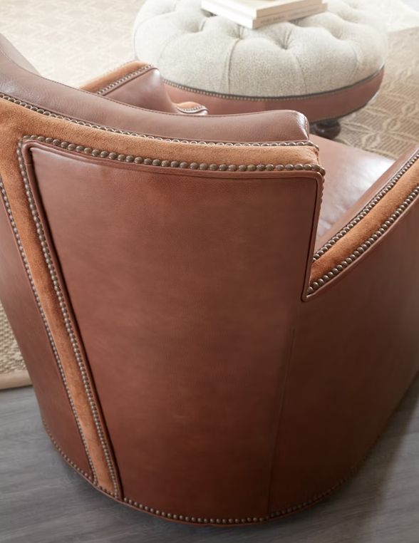 Bradington-Young Customizable Fredricksen Swivel Chair-3