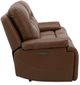 Liberty Furniture Cameron Dakota Saddle Leather Power Recliner Sofa-4