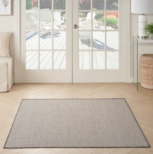 Nourison Home™ Courtyard 5' Square Style 6 Area Rug-1
