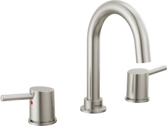Peerless Precept® Brushed Nickel 2-Handle Widespread Bath Faucet-0