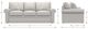 La-Z-Boy® Collins Oyster Sofa-2