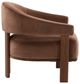 Dovetail Furniture Averie Brown/Hudson Chocolate Occasional Chair-2