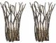 Furniture Classics 2-Piece Light Hurricane Vase Set-0