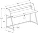 Monarch Specialties Inc. Grey Computer Desk-3