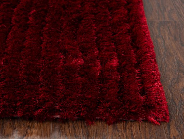 Rizzy Home Dora Red 7'6" x 9' Rug-1