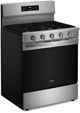 Whirlpool® 30" Fingerprint Resistant Stainless Steel Freestanding Gas Range-1