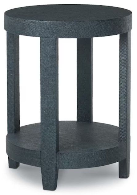 Bassett® Furniture Ventura Pacific Blue Lamp Table-0