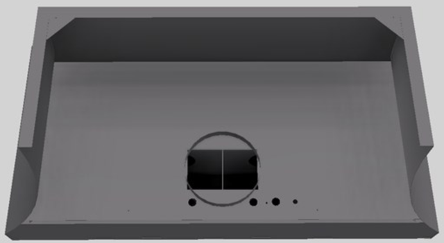 Vent-A-Hood® Designer Series 48" Gunsmoke Wall Mounted Range Hood-1