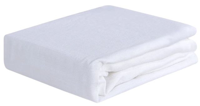 BEDGEAR® Hyper-Linen Performance® Bright White Fitted Crib Sheet-0