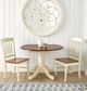 A-America® British Isles Merlot Dropleaf Table with Buttermilk Base-1