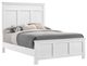 New Classic® Home Furnishings Andover White Twin Panel Bed-0