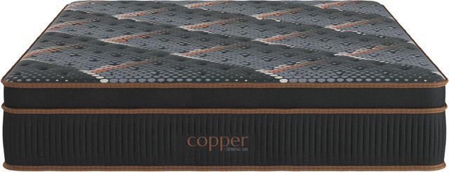 Copper by Spring Air® 15.5" Hybrid Plush Quilted Euro Top Queen Mattress-2