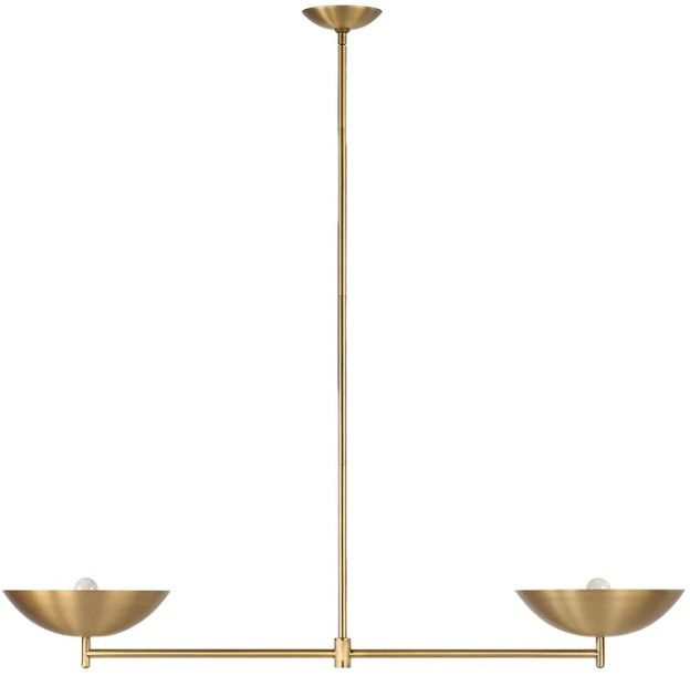 Renwil® Waxlow Dark Antique Brushed Brass Pendant Light-2