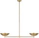 Renwil® Waxlow Dark Antique Brushed Brass Pendant Light-2