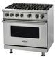 Viking® 5 Series 36" Stainless Steel Pro Style Liquid Propane Gas Range-3