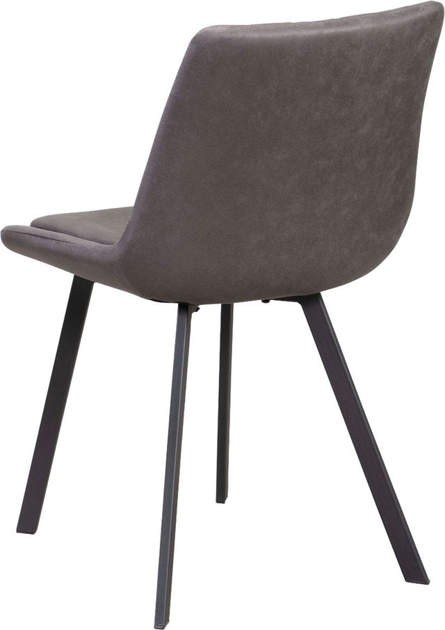 Mazin Furniture Carrie Deep Charcoal Side Chair-2
