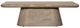 Dovetail Furniture Marci Natural Sandblasted Coffee Table-2