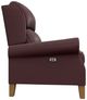 Best® Home Furnishings Customizable Joanna Leather Power Tilt Headrest High Leg Recliner with Honey Birch Legs-2