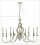 Forty West Asa Gray 8-Light Chandelier-1
