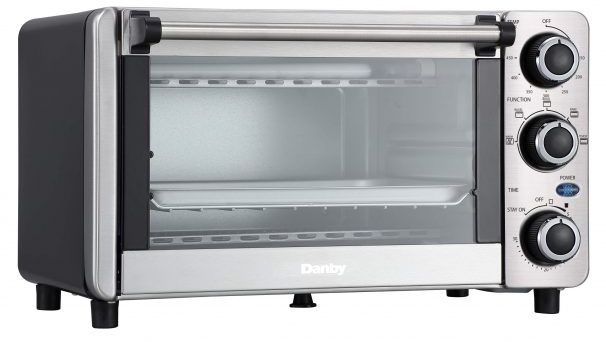 Danby® 0.4 Cu. Ft. Stainless Steel Countertop Oven-3