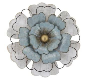 Classy Art Style 22 3-Piece Blue/Gray Wall Decor Set-1