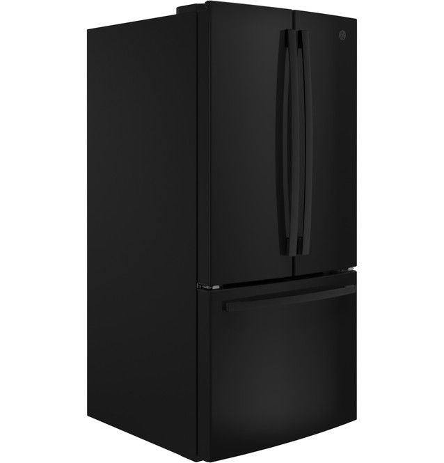GE® Series 33" 24.7 Cu. Ft. Black French Door Refrigerator with Internal Water Dispenser-3