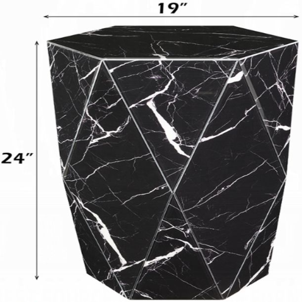 ACME Furniture Dara Black End Table-3